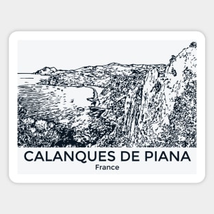 Calanques de Piana - France Magnet